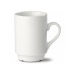 Stackable narrow ceramic mug 20 cl, ceramic mug promotional