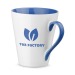 Bicolour flared mug, ceramic mug promotional