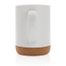 Ceramic mug with cork base wholesaler