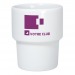 Mug empilable 30cl en porcelaine, Mug en porcelaine promotional