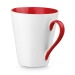 Bicolour flared mug, ceramic mug promotional