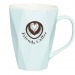 Modern mug 28cm geo, Porcelain mug promotional