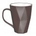 Modern mug 28cm geo, Porcelain mug promotional