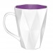 Modern mug 28cm geo, Porcelain mug promotional