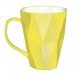 Modern mug 28cm geo, Porcelain mug promotional