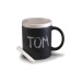 Mug ardoise 30cl avec craies, mug ardoise promotional