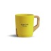 Mug with coloured wooden handle, Mug made in Europe promotional