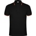 Product thumbnail NATION - Short sleeve polo shirt with jackard collar and cuffs and 3 button placket 2