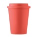 Double-wall beaker pp 300 ml, mug and cup with lid promotional