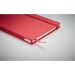 Carnet A5 couverture rPET 600D, carnet recyclé promotional