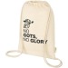 Orissa 100 gsm GOTS Organic cotton backpack with drawstring wholesaler