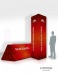 Inflatable totem 100x220cm wholesaler