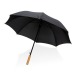 23" rPET and bamboo auto open umbrella Impact AWARE wholesaler