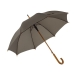 Automatic wooden umbrella with handle, standard umbrella promotional