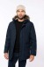 Product thumbnail Quilted parka with detachable faux fur hood 0