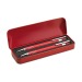 Product thumbnail Pen set and mechanical pencil in metal case 2