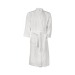 Product thumbnail Kariban white kimono collar bathrobe 2