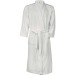 Product thumbnail Kariban white kimono collar bathrobe 1