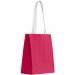 Shopping bag with contrasting handles 28x35cm, lounge bag promotional