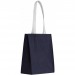Shopping bag with contrasting handles 28x35cm, lounge bag promotional