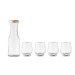 Product thumbnail PICCADILLY Recycled glass drink set 3