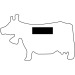 Planche à découper vache, Planche à découper promotional