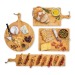 Product thumbnail Round bamboo serving board 4