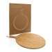 Round bamboo serving board wholesaler