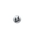 Plaque Picto Alu Rond 80 mm ESCALIERS (Palu 10) wholesaler