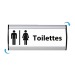 Plaque Signa Budget Alu-Sign 52 x 148 mm wholesaler