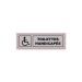 Signa Plexiglas 170x50 mm DISABLED TOILETS (S.34) wholesaler
