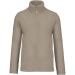 Fleece with anti-pill zipped collar wholesaler