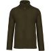 Fleece with anti-pill zipped collar wholesaler