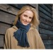 Product thumbnail Very warm fringed fleece scarf 0