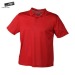 Short-sleeved micropolyester anti-bacterial polo shirt, Breathable sport polo promotional