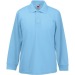 Product thumbnail Children's 65/35 long sleeve polo shirt - Fruit of the Loom 1