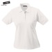 Women's classic polo shirt white wholesaler