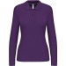 Product thumbnail Women's long sleeve polo shirt Kariban 3