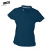 Women's technical polo shirt micropolyester short sleeve wholesaler