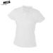 Women's technical polo shirt micropolyester short sleeve, woman polo promotional