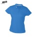 Women's technical polo shirt micropolyester short sleeve wholesaler
