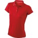 Women's technical polo shirt micropolyester short sleeve wholesaler
