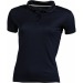 Women's technical polo shirt micropolyester short sleeve wholesaler
