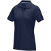Product thumbnail Graphite organic polo shirt GOTS short sleeves women 3