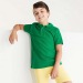 Product thumbnail Men's short sleeve polo shirt STAR (Children's sizes) 0