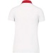 Women's two-colour jersey polo shirt - Kariban, Jersey mesh polo shirt promotional