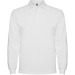 Long sleeve polo shirt, 1x1 rib collar and cuffs, 3-button placket ESTRELLA L/S (White, Children's sizes) wholesaler