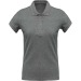 Product thumbnail Women's short-sleeved organic piqué polo shirt 3