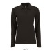Women's long sleeve piqué polo shirt - perfect lsl women, woman polo promotional