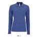 Women's long sleeve piqué polo shirt - perfect lsl women wholesaler